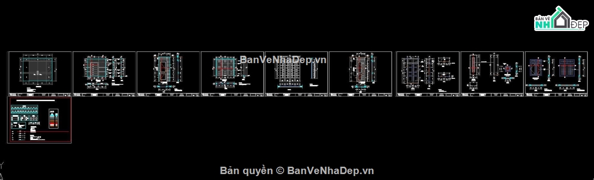 bản vẽ kiến trúc nhà phố 3 tầng,nhà phố 3 tầng 5x20m,thiết kế nhà 3 tầng 5x20m,bản vẽ nhà mặt tiền 5m,nhà ống 3 tầng 5x20m