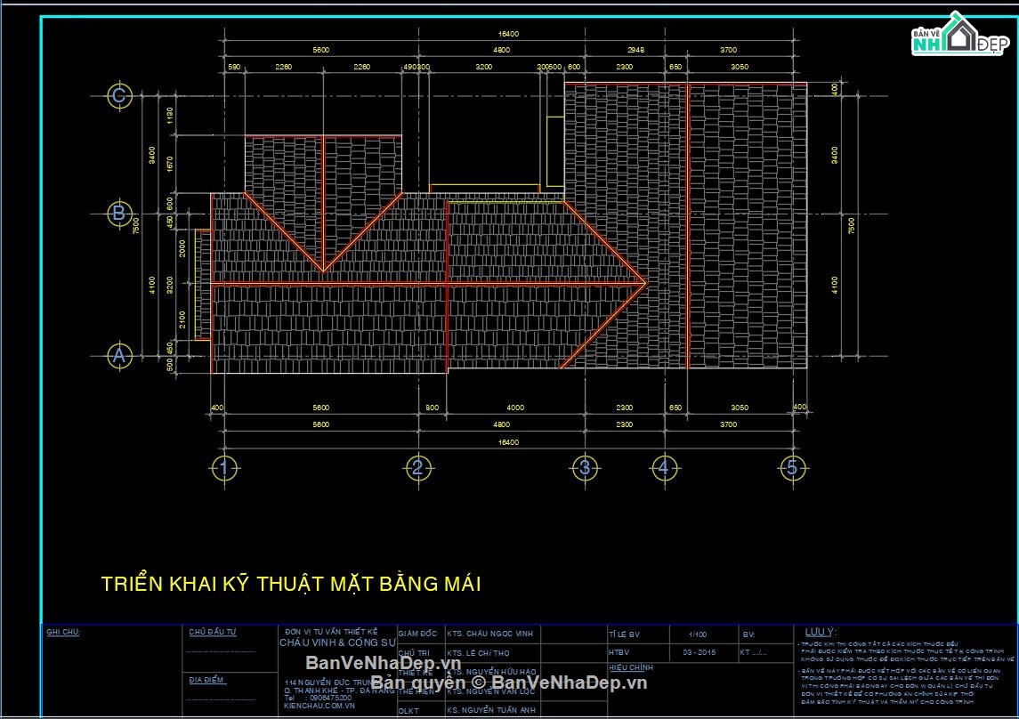 hồ sơ kiến trúc kết cấu nhà ở,bản vẽ nhà mái thái 2 tầng,mẫu nhà 2 tầng 7.5x16m,bản vẽ kết cấu nhà 2 tầng,phối cảnh nhà 2 tầng mái ngói