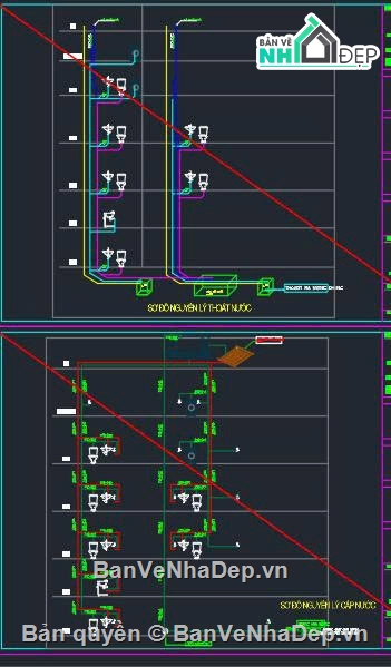 nhà phố 4x16m,bản vẽ full,kiến trúc nhà phố,nhà phố hiện đại