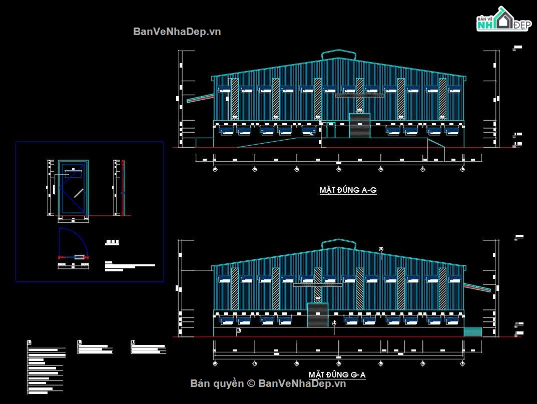 nhà xưởng 35x65m,Bản vẽ nhà kho 35x65m,Thiết kế nhà kho kết cấu thép 35x65m,nhà kho kết cấu thép 35x65m