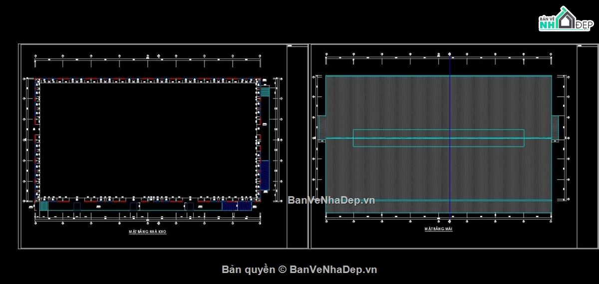nhà xưởng 35x65m,Bản vẽ nhà kho 35x65m,Thiết kế nhà kho kết cấu thép 35x65m,nhà kho kết cấu thép 35x65m