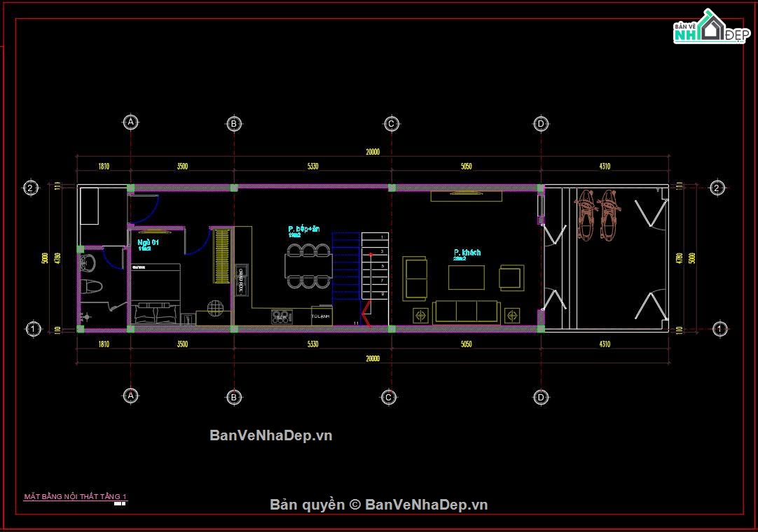 Hồ sơ thiết kế,Bản vẽ thiết kế,Nhà phố 2 tầng hiện đại,Nhà phố hiện đại,Nhà phố 2 tầng,Nhà phố 2 tầng 5x20m