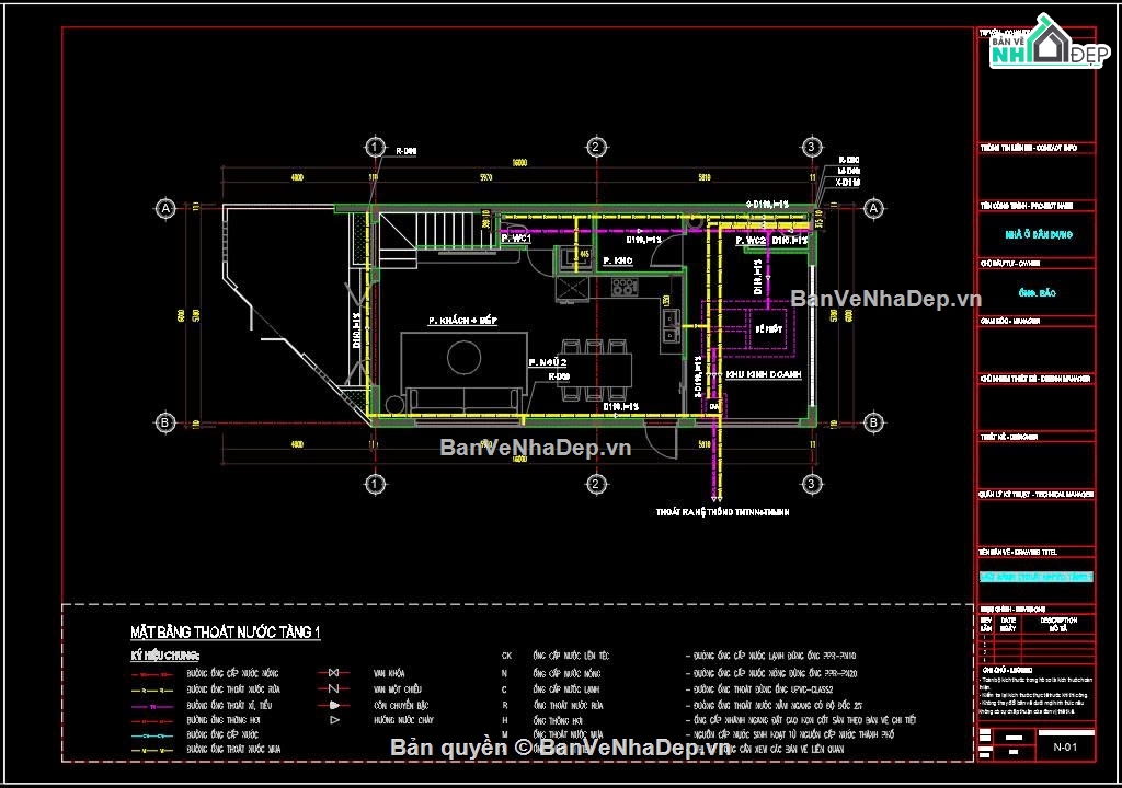 Nhà phố 2 tầng hiện đại,Nhà phố 2 tầng,Nhà phố 2 tầng 6x16m,bản vẽ nhà phố 2 tầng