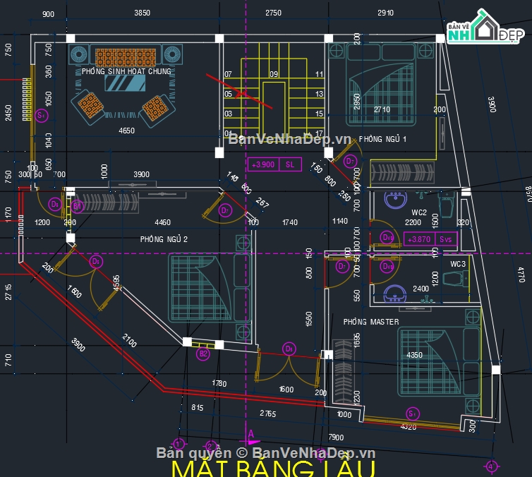 full kiến trúc nhà phố,nhà phố 1 trệt 2 lầu,file cad nhà phố 1 trệt 2 lầu,file sketchup nhà phố 1 trệt 2 lầu