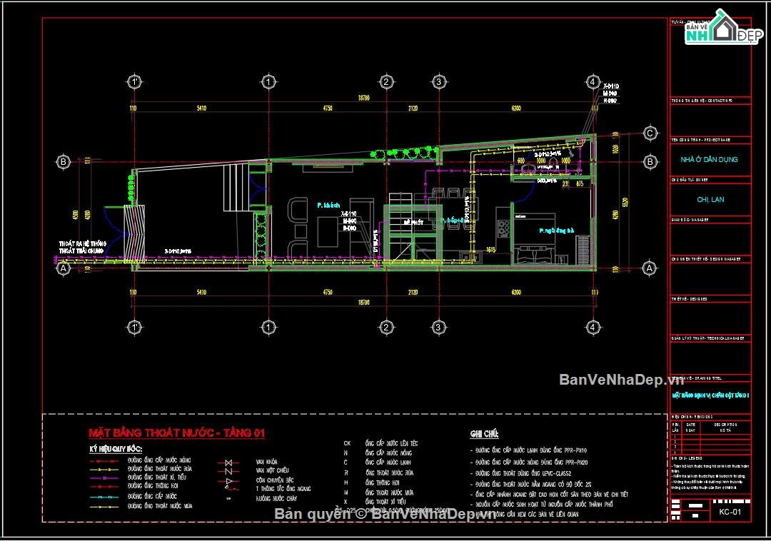 Hồ sơ thiết kế,Bản vẽ thiết kế,Nhà phố 3 tầng hiện đại,Nhà phố hiện đại,Nhà phố 3 tầng,Nhà phố 3 tầng 4.5x18.7m