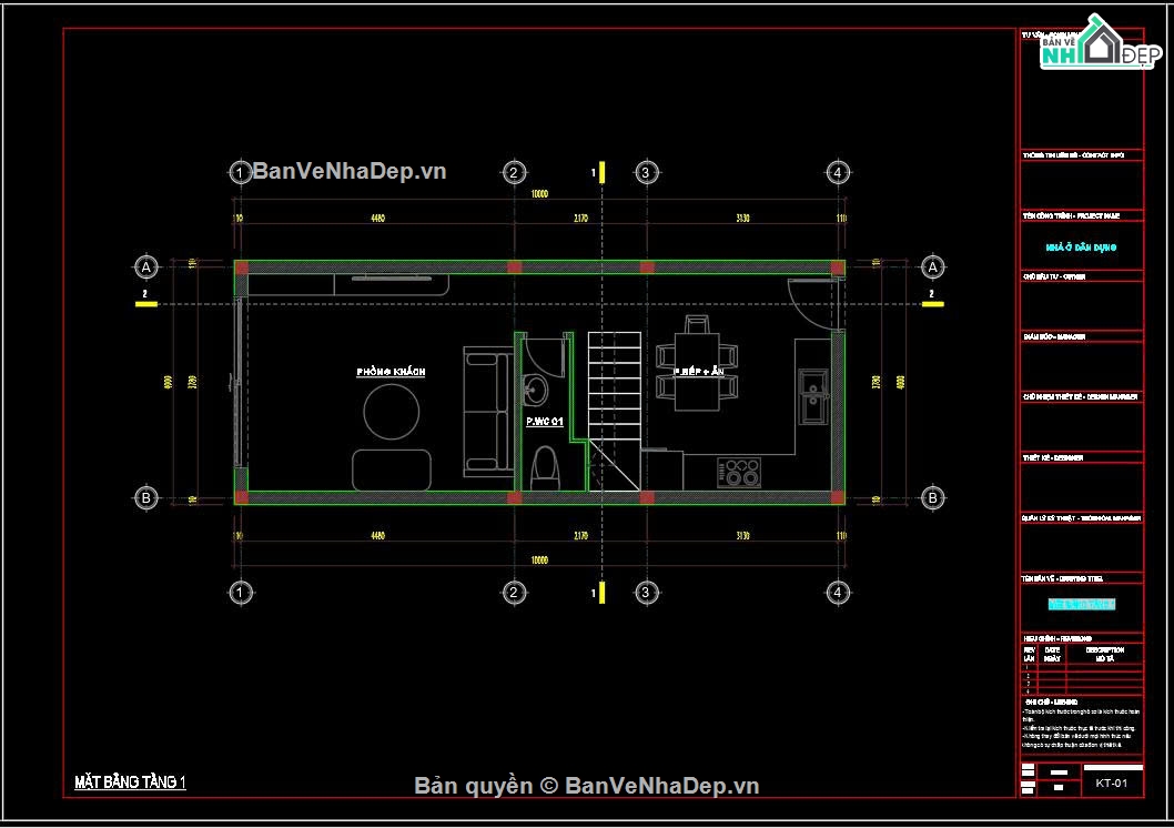 Hồ sơ thiết kế,Bản vẽ thiết kế,Nhà phố 3 tầng hiện đại,Nhà phố hiện đại,Nhà phố 3 tầng,nhà phố 3 tầng 4mx10m