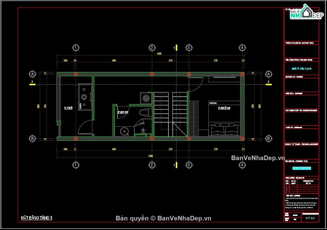 Hồ sơ thiết kế,Bản vẽ thiết kế,Nhà phố 3 tầng hiện đại,Nhà phố hiện đại,Nhà phố 3 tầng,nhà phố 3 tầng 4mx10m