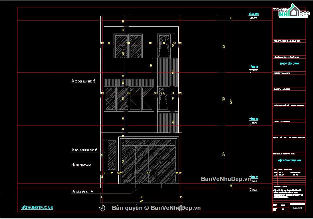 Nhà phố 3 tầng hiện đại,Nhà phố hiện đại,cad nhà phố 3 tầng,file cad nhà phố 3 tầng