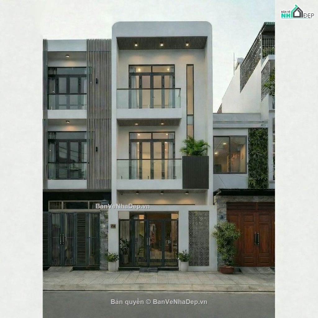 Nhà phố 3 tầng hiện đại,Nhà phố hiện đại,Nhà phố 3 tầng,Nhà phố 3 tầng 5mx16m