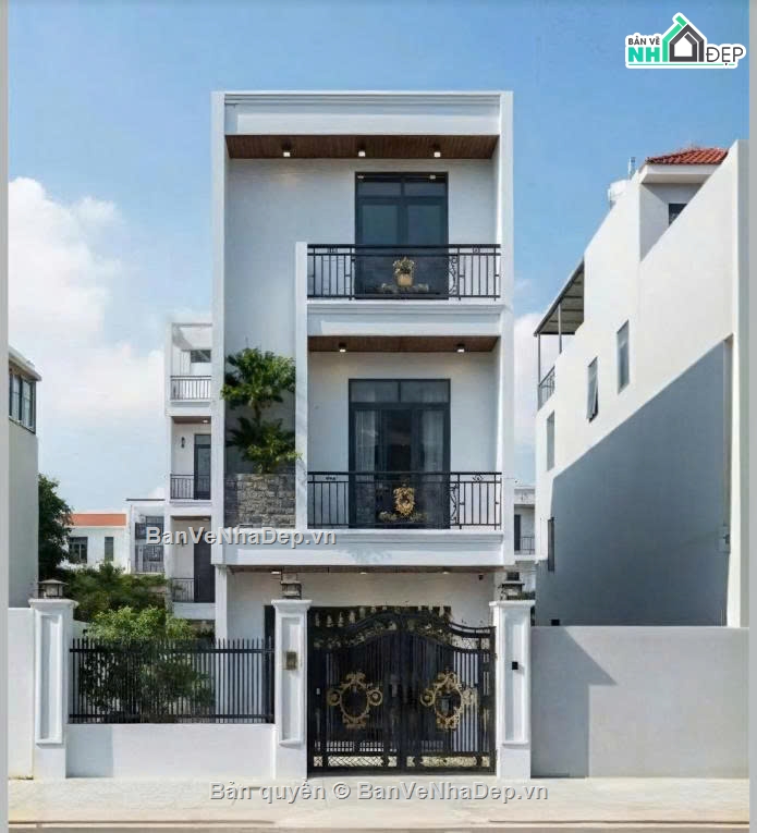 Nhà phố 3 tầng hiện đại,Nhà phố hiện đại,Nhà phố 3 tầng,Nhà phố 3 tầng 5mx18m
