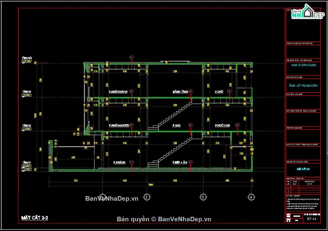 Hồ sơ thiết kế,Bản vẽ thiết kế,Nhà phố 3 tầng hiện đại,Nhà phố hiện đại,Nhà phố 3 tầng,Nhà phố 3 tầng 5x19.8m