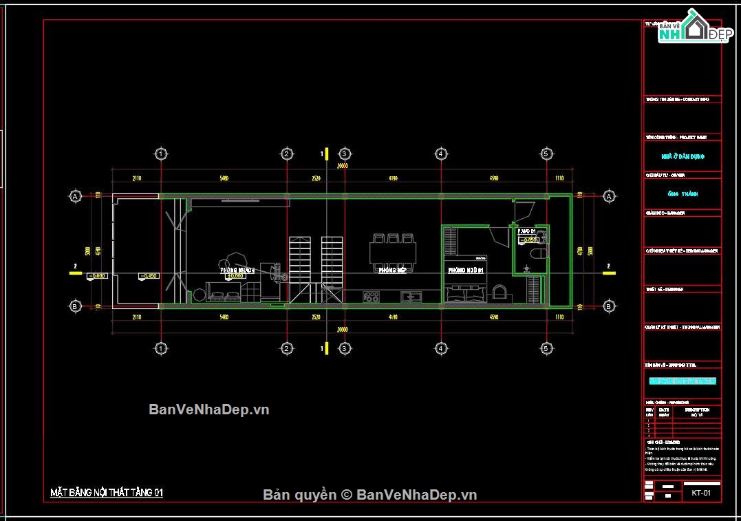 Hồ sơ thiết kế,Bản vẽ thiết kế,Nhà phố 3 tầng hiện đại,Nhà phố hiện đại,Nhà phố 3 tầng,Nhà phố 3 tầng 5x20m