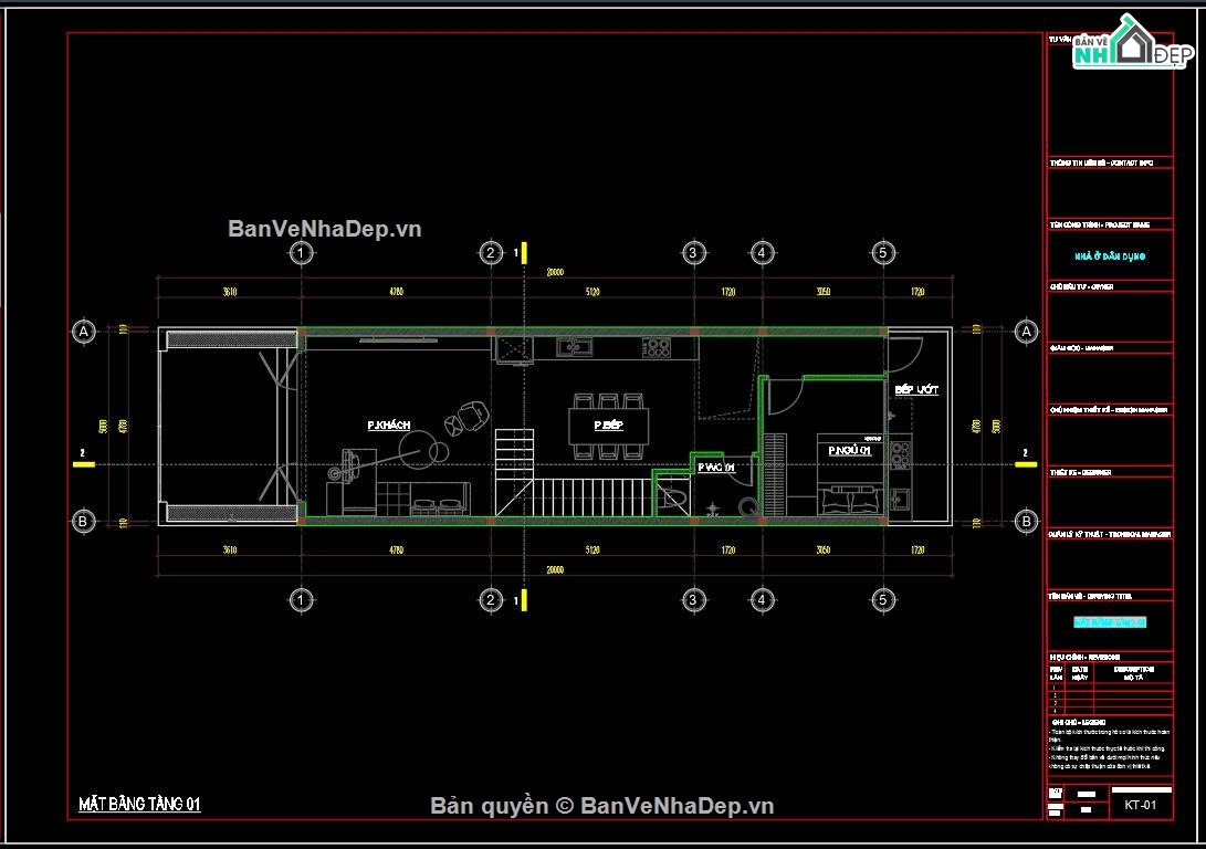 Hồ sơ thiết kế,Bản vẽ thiết kế,Nhà phố 3 tầng hiện đại,Nhà phố hiện đại,Nhà phố 3 tầng,Nhà phố 3 tầng 5mx20m