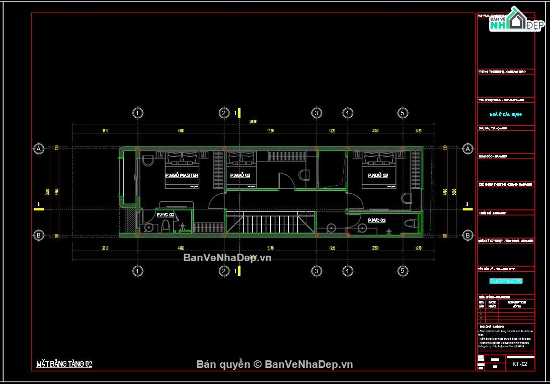 Hồ sơ thiết kế,Bản vẽ thiết kế,Nhà phố 3 tầng hiện đại,Nhà phố hiện đại,Nhà phố 3 tầng,Nhà phố 3 tầng 5mx20m
