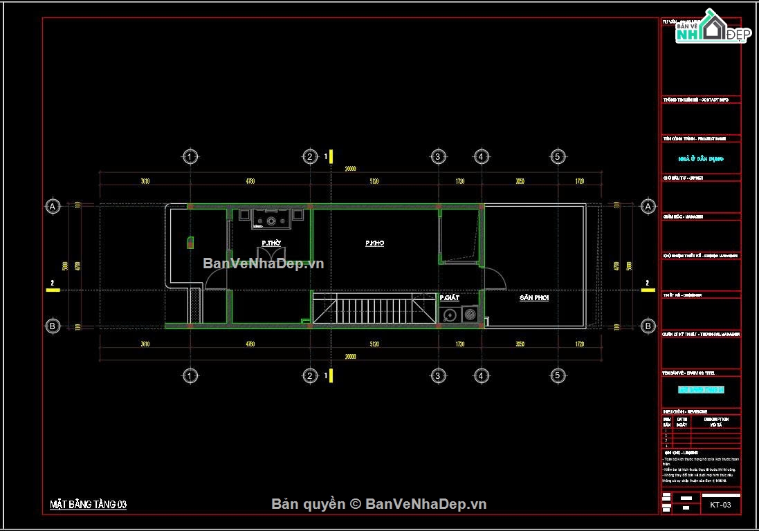 Hồ sơ thiết kế,Bản vẽ thiết kế,Nhà phố 3 tầng hiện đại,Nhà phố hiện đại,Nhà phố 3 tầng,Nhà phố 3 tầng 5mx20m