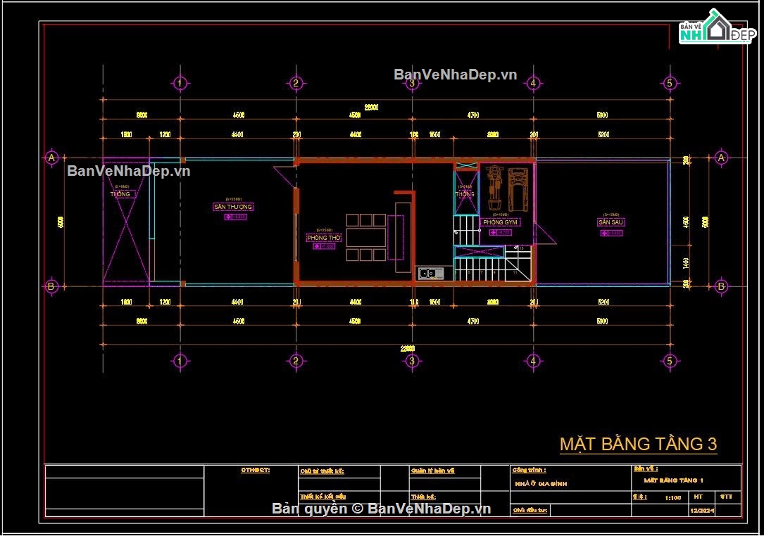 Hồ sơ thiết kế,Nhà phố 3 tầng hiện đại,Nhà phố hiện đại,Nhà phố 3 tầng,Nhà phố 3 tầng 5mx22m