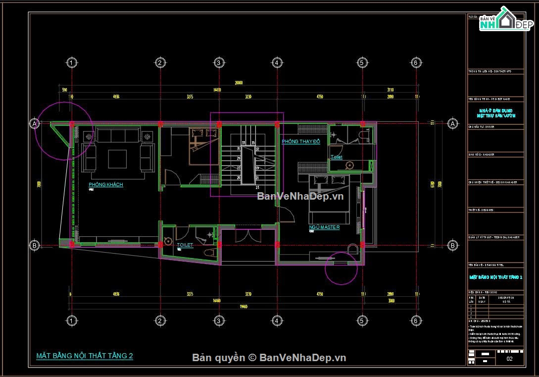Hồ sơ thiết kế,Bản vẽ thiết kế,Nhà phố 3 tầng hiện đại,Nhà phố hiện đại,Nhà phố 3 tầng,Nhà phố 3 tầng 7x20m