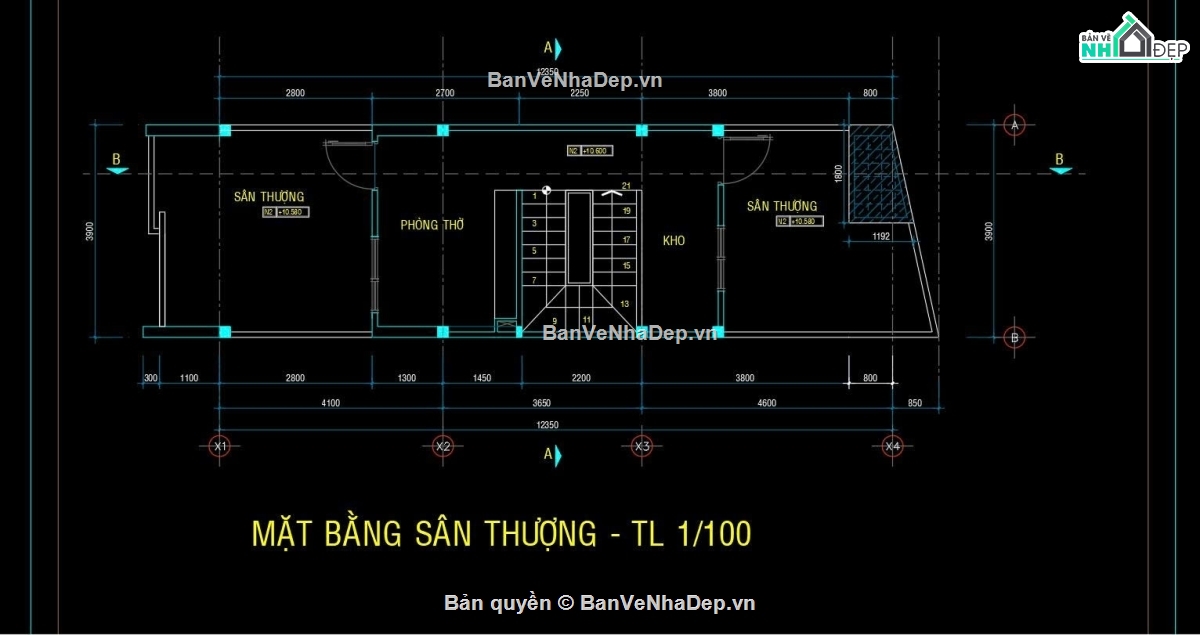 bản vẽ nhà phố 4 tầng 4x12m,thiết kế nhà 4 tầng 4x12m,mẫu nhà phố mặt tiền 4m,nhà ống 4 tầng 48m2,bản vẽ nhà phố 4 tầng