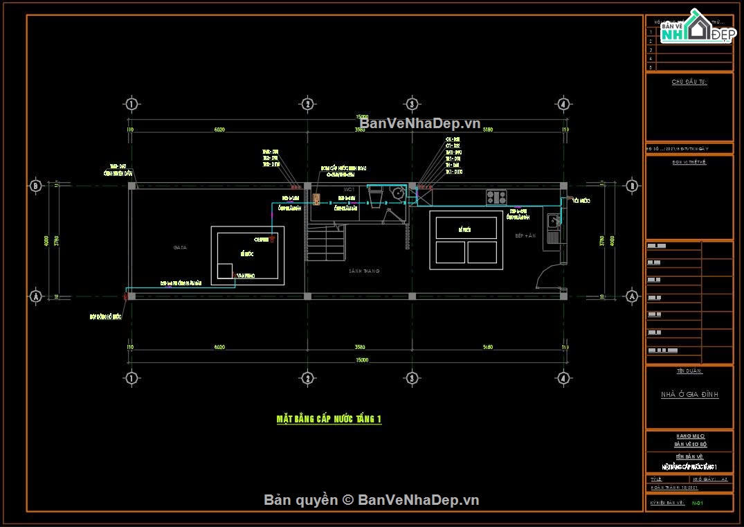 Hồ sơ thiết kế,#Bản vẽ thiết kế,Nhà phố 4 tầng hiện đại,Nhà phố hiện đại,#Nhà phố 4 tầng,#Nhà phố 4 tầng 4mx15m