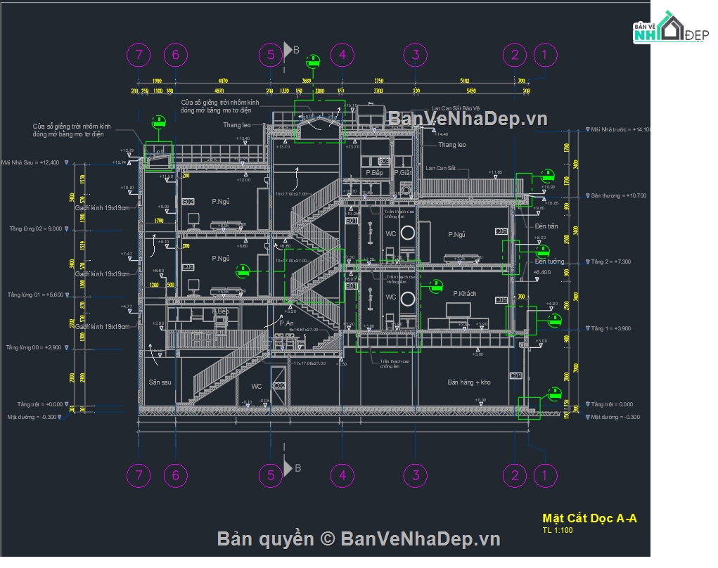 nhà phố 5 tầng,thiết kế nhà phố,Hồ sơ thiết kế,thiết kế nhà 5 tầng,thiết kế nhà phố 5 tầng,lệch tầng
