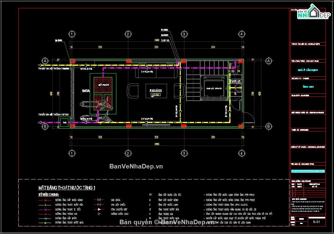 Hồ sơ thiết kế,Bản vẽ thiết kế,Nhà phố 6 tầng tân cổ điển,Nhà phố tân cổ điển,Nhà phố 6 tầng,nhà phố 6 tầng 4mx10m