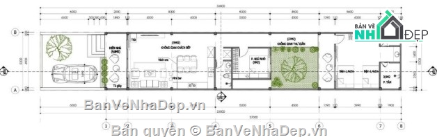 mẫu nhà cấp 4,nhà cấp 4,file cad nhà cấp 4,bản vẽ nhà cấp 4