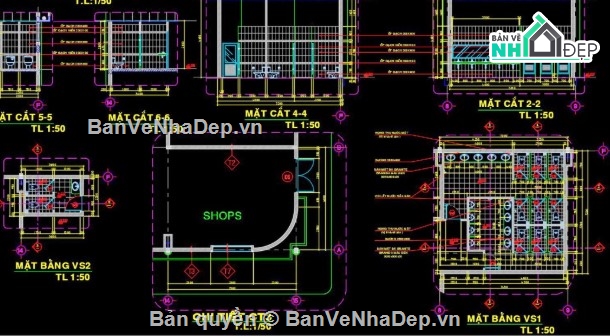 Hồ sơ thiết kế,bản vẽ thiết kế,bản vẽ siêu thị