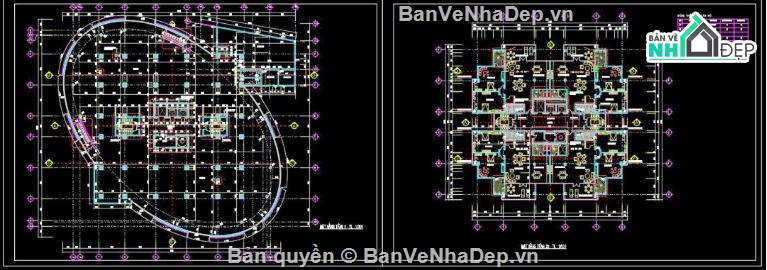 bản vẽ chung cư,kiến trúc chung cư,thiết kế kiến trúc