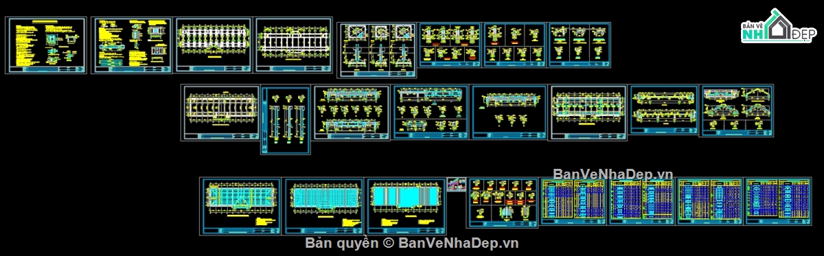 trụ sở cơ quan,trụ sở cơ quan 1 tầng,nhà làm việc cơ quan,nhà làm việc 1 tầng 11 gian,trụ sở làm việc,bản vẽ trụ sở làm việc cơ quan