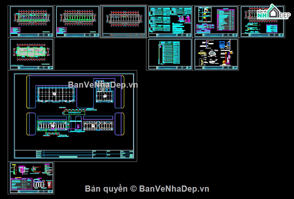 trụ sở cơ quan,trụ sở cơ quan 1 tầng,nhà làm việc cơ quan,nhà làm việc 1 tầng 11 gian,trụ sở làm việc,bản vẽ trụ sở làm việc cơ quan