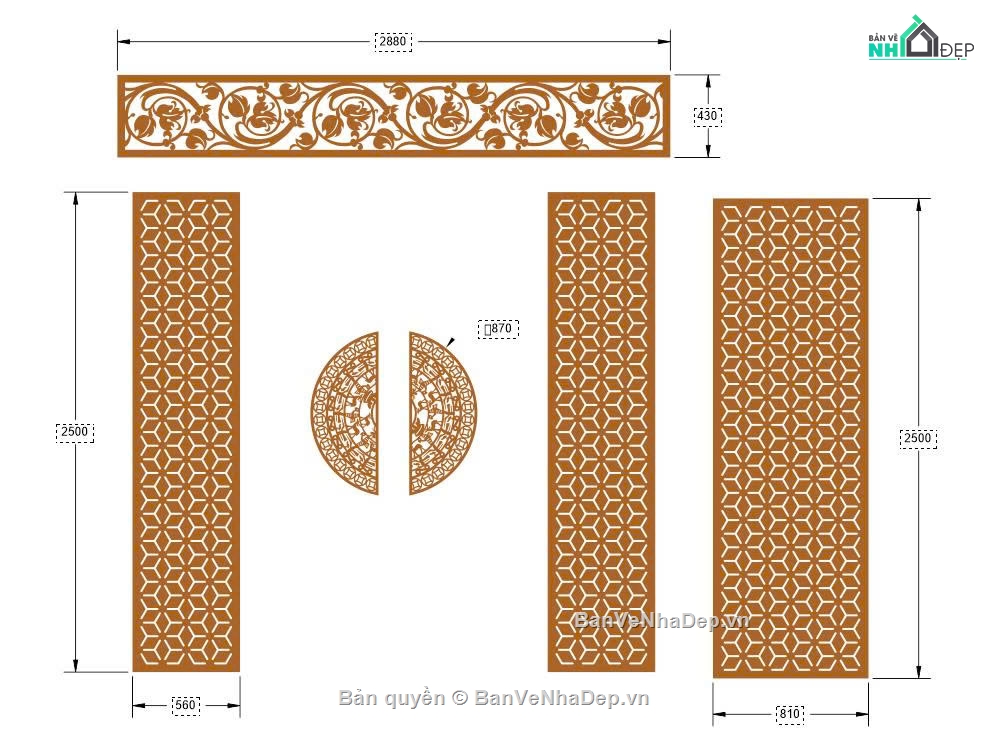 hoa văn cổng,cổng trống đồng,mẫu cửa 4 cánh cnc