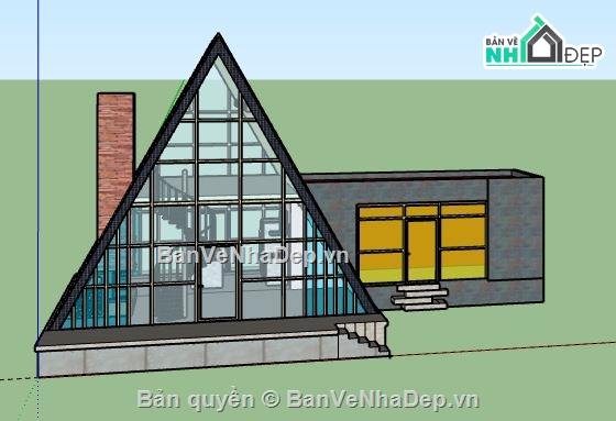 home stay 2 tầng,file su home stay,home stay 2 tầng file su,file sketchup home stay,sketchup home stay,thiết kế homestay