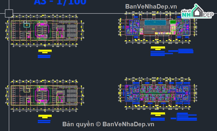 Khách sạn 25 tầng,khách sạn cao 25 tầng,bản vẽ khách sạn