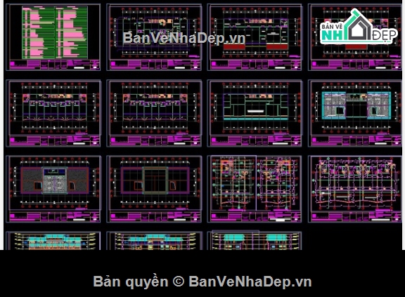 Khách sạn 9 tầng,cad khách sạn 9 tầng,khách sạn 9 tầng cad,file cad khách sạn 9 tầng