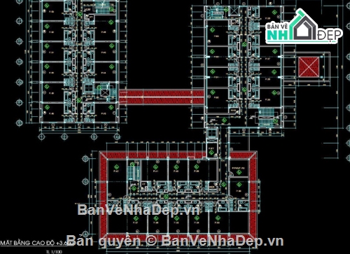 Khách sạn Blue Moon,khách sạn,file cad khách sạn
