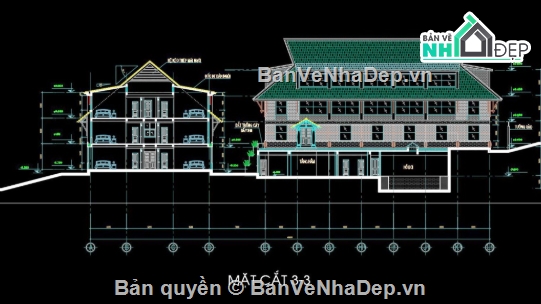 Khách sạn Blue Moon,khách sạn,file cad khách sạn