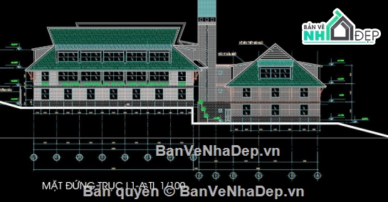 Khách sạn Blue Moon,khách sạn,file cad khách sạn