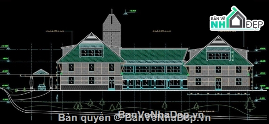 Khách sạn Blue Moon,khách sạn,file cad khách sạn