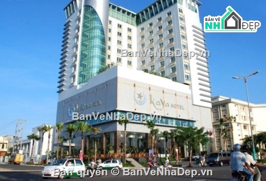 Khách sạn Kaya,cad khách sạn kaya,khách sạn kaya cad