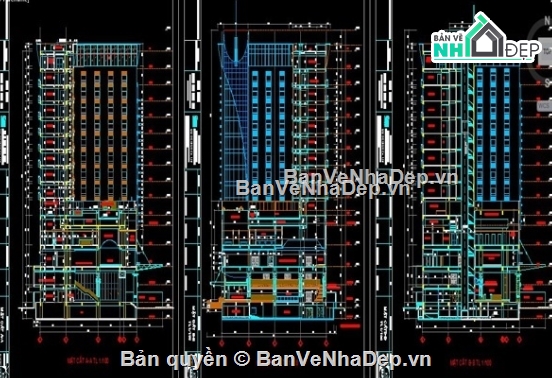 Khách sạn Kaya,cad khách sạn kaya,khách sạn kaya cad