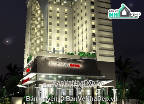 Khách sạn Kaya,cad khách sạn kaya,khách sạn kaya cad