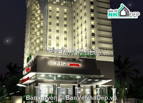 Khách sạn Kaya,cad khách sạn kaya,khách sạn kaya cad