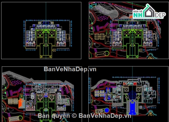 khách sạn cao cấp,Khách sạn resort,khách sạn sơn trà,File cad khách sạn sơn trà