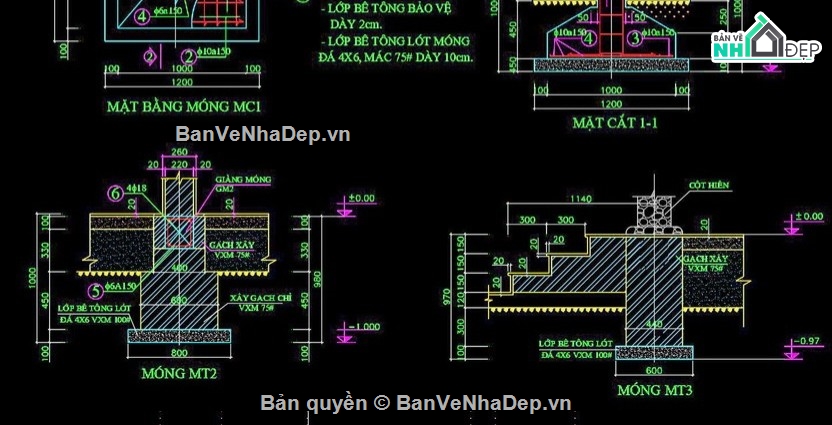 Nhà thờ họ 3 gian,file cad nhà thờ họ,nhà thờ họ 3 gian file cad