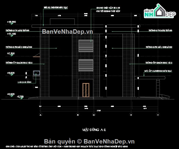 trụ sở làm việc,thiết kế trụ sở làm việc,bản vẽ thiết kế trụ sở làm việc