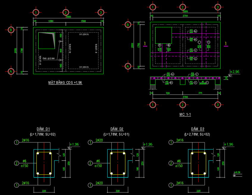 Bể lọc nước,bể nước,kết cấu bể nước,bể nước file cad
