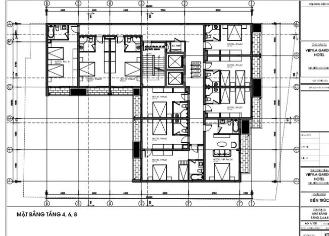 Kiến trúc 10 tầng,Kiến trúc khách sạn hiện đại,bản vẽ khách sạn