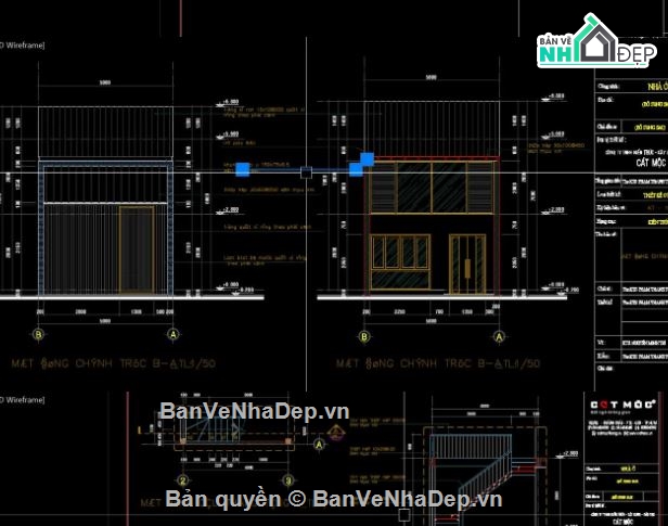 nhà cấp 4,file cad nhà cấp 4,nhà cấp 4 file cad,nhà cấp 4 autocad