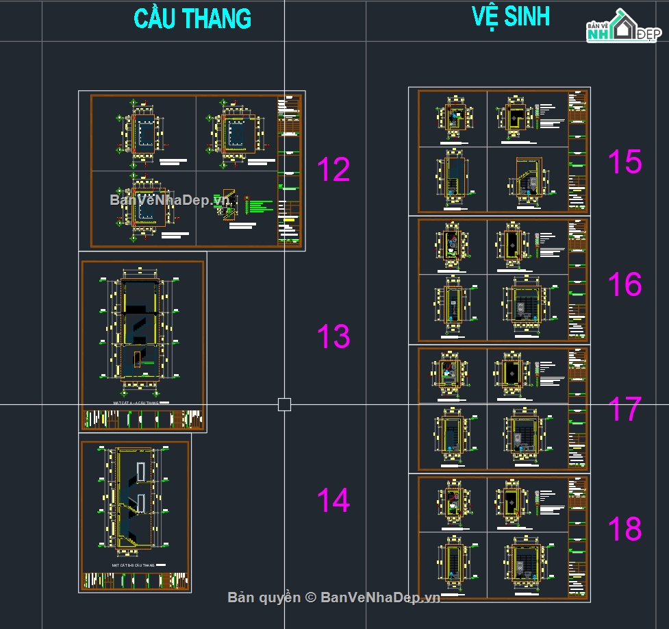 Nhà phố 3 tầng,Nhà phố,bản vẽ nhà phố,nhà phố file cad