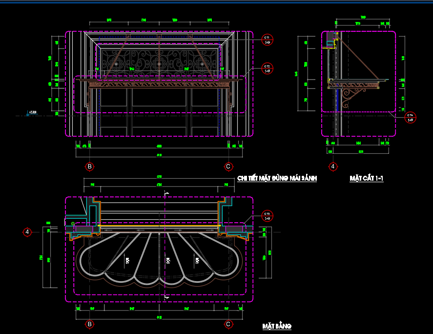 lan can nghệ thuật,lan can,lan can mái sảnh,mái kính